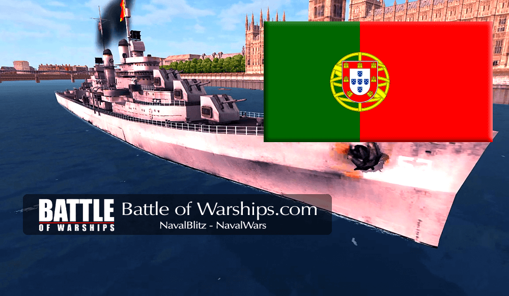 SAN DIEGO PORTUGAL flag - Battle of Warships