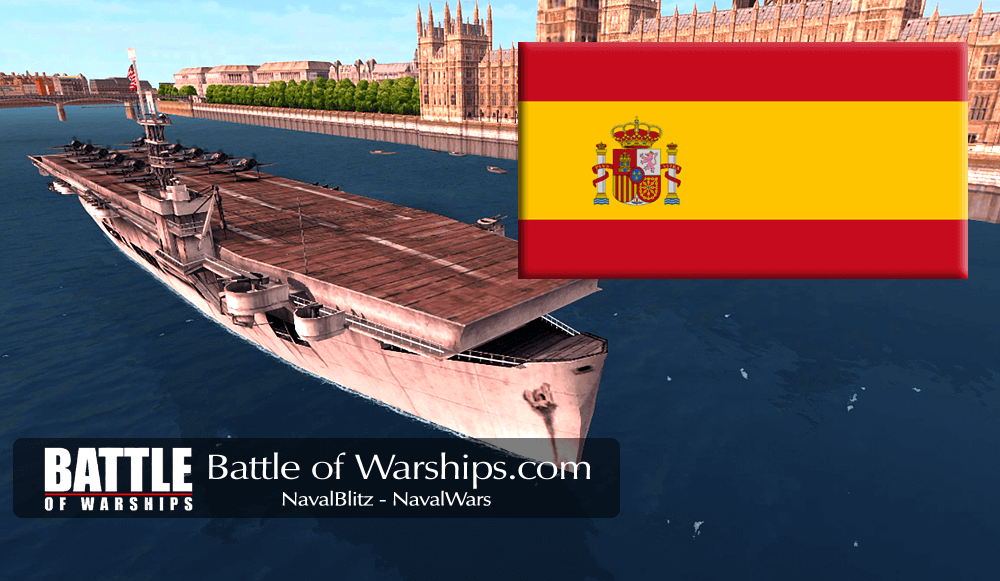 SANGAMON SPAIN flag - Battle of Warships