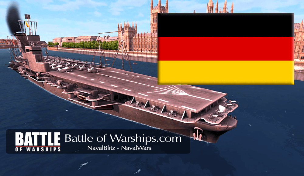 SHINANO and GERMANY flag - Battle of Warships