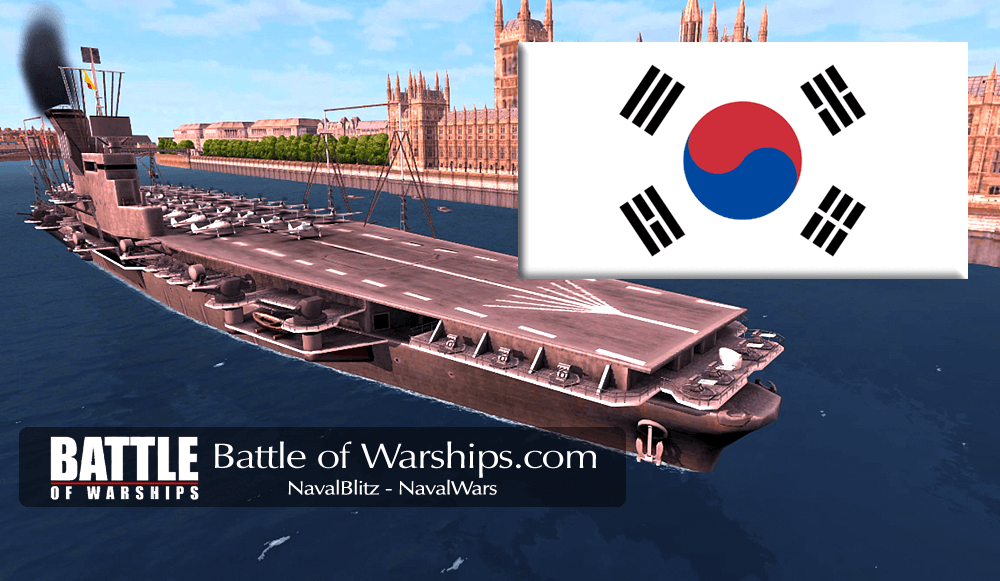SHINANO and KORIA flag - Battle of Warships