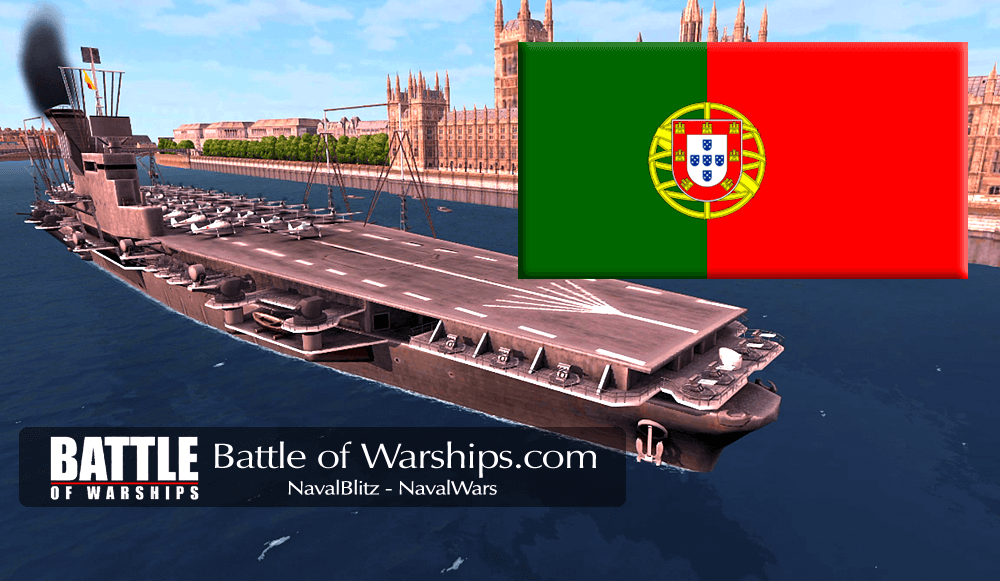 SHINANO PORTUGAL flag - Battle of Warships