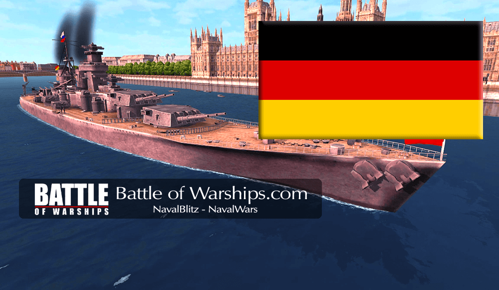 SOVETSKY SOYUZ and GERMANY flag - Battle of Warships