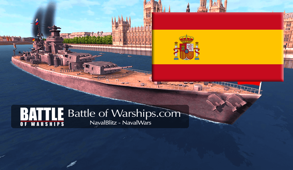 SOVETSKY SOYUZ SPAIN flag - Battle of Warships