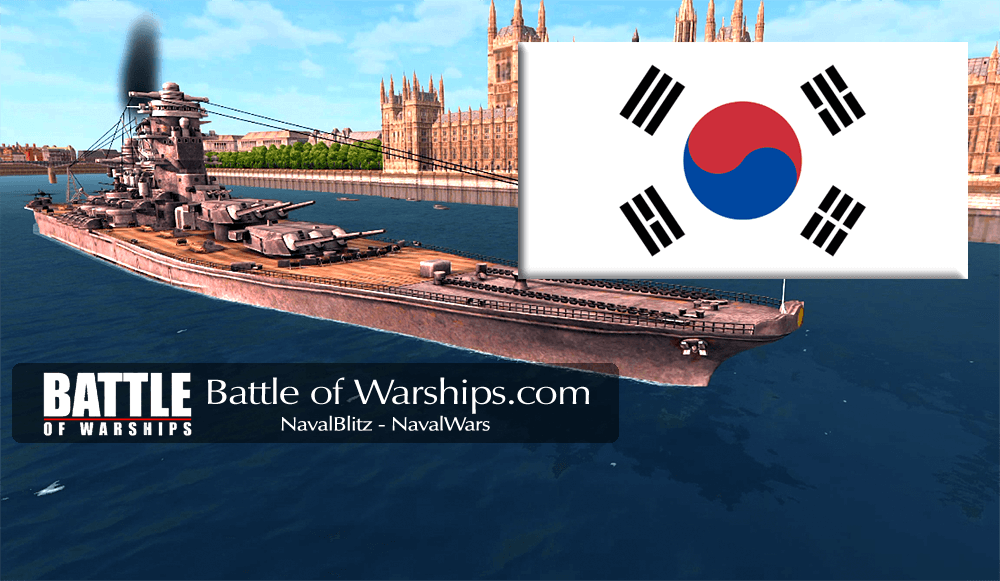 YAMATO and KORIA flag - Battle of Warships