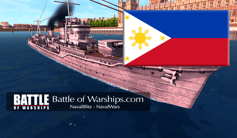 YUKIKAZE and NORWAY flag - Battle of Warships