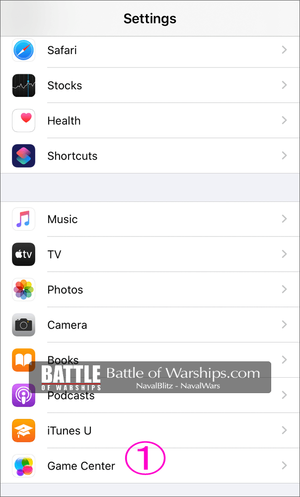 How to change the nickname iPhone,iPad 01 - Battle of Warships