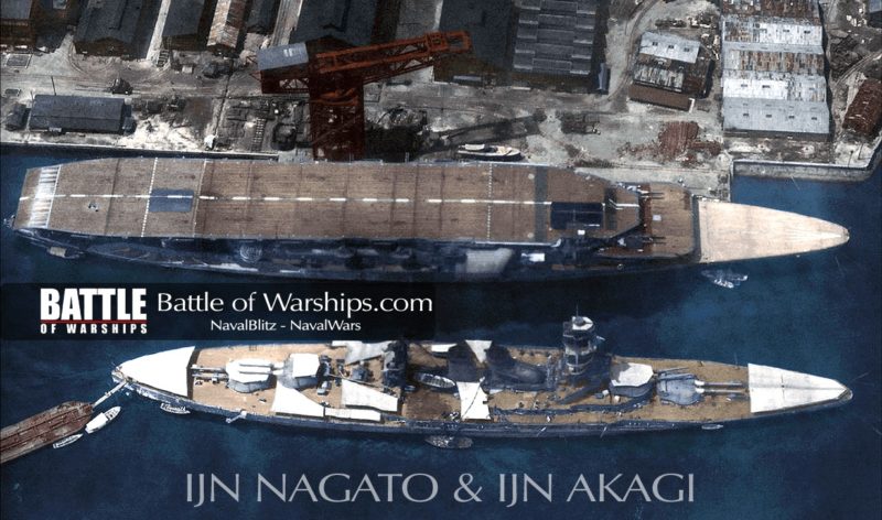 NAGATO & AKAGI - Battle of Warships